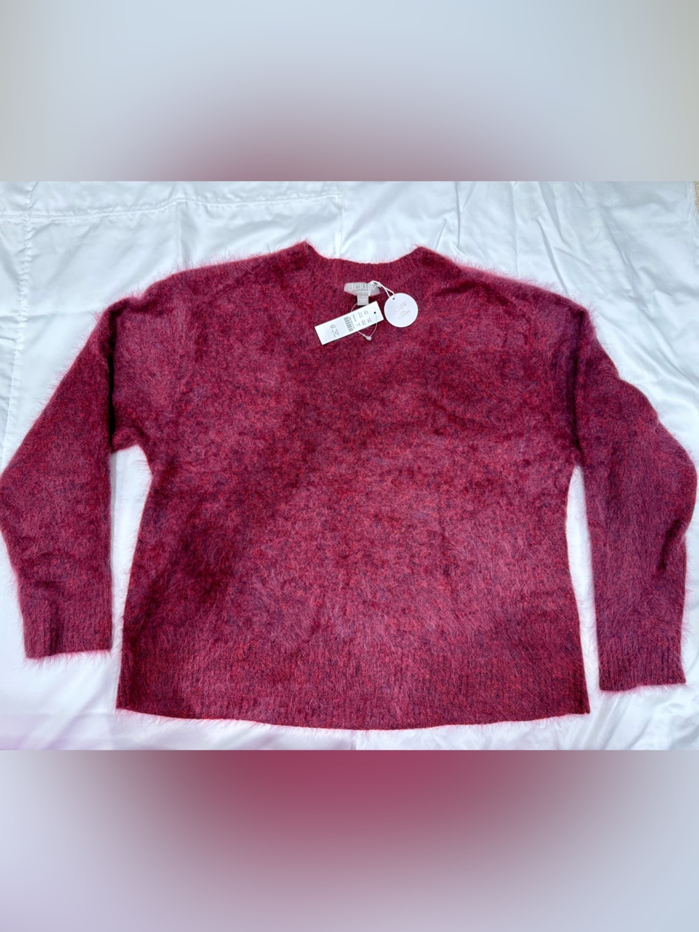 J. Crew NWT Brushed Cashmere Crewneck Sweater - size Small
